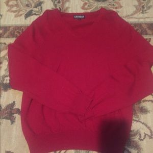 Red Sweater from Express